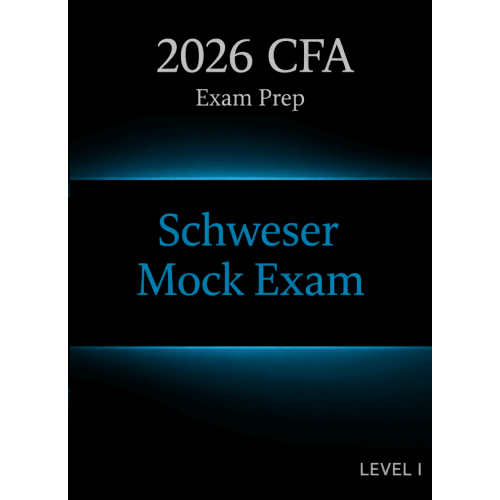 CFA 2026 Schweser Mock Exam Level 1 - PDF Download Shop - 2027 CFA
